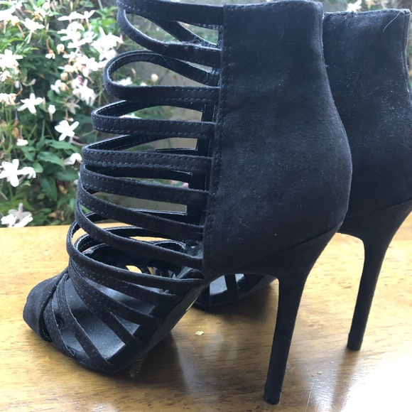 Nasty Gal "Get a Grip" Vegan Suede Stilettos - Picture 2 of 6